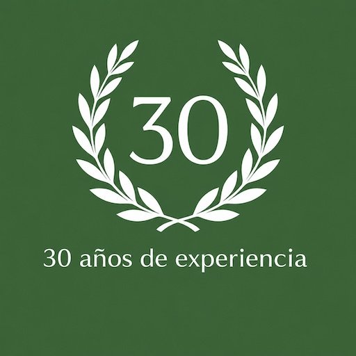 30 años de experiencia